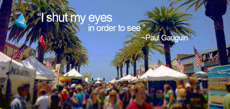 I shut my eyes in order to see. ~Paul Gauguin